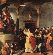 Lorenzo Lotto St Lucy before the Judge oil painting reproduction